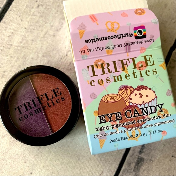 Trifle Cosmetics Eye Candy Eyeshadow Duo In SORBET 0.11oz/3.2g Full Size - Picture 1 of 2